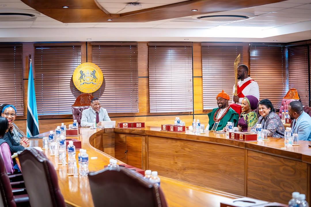 Courtesy visit in Gaborone