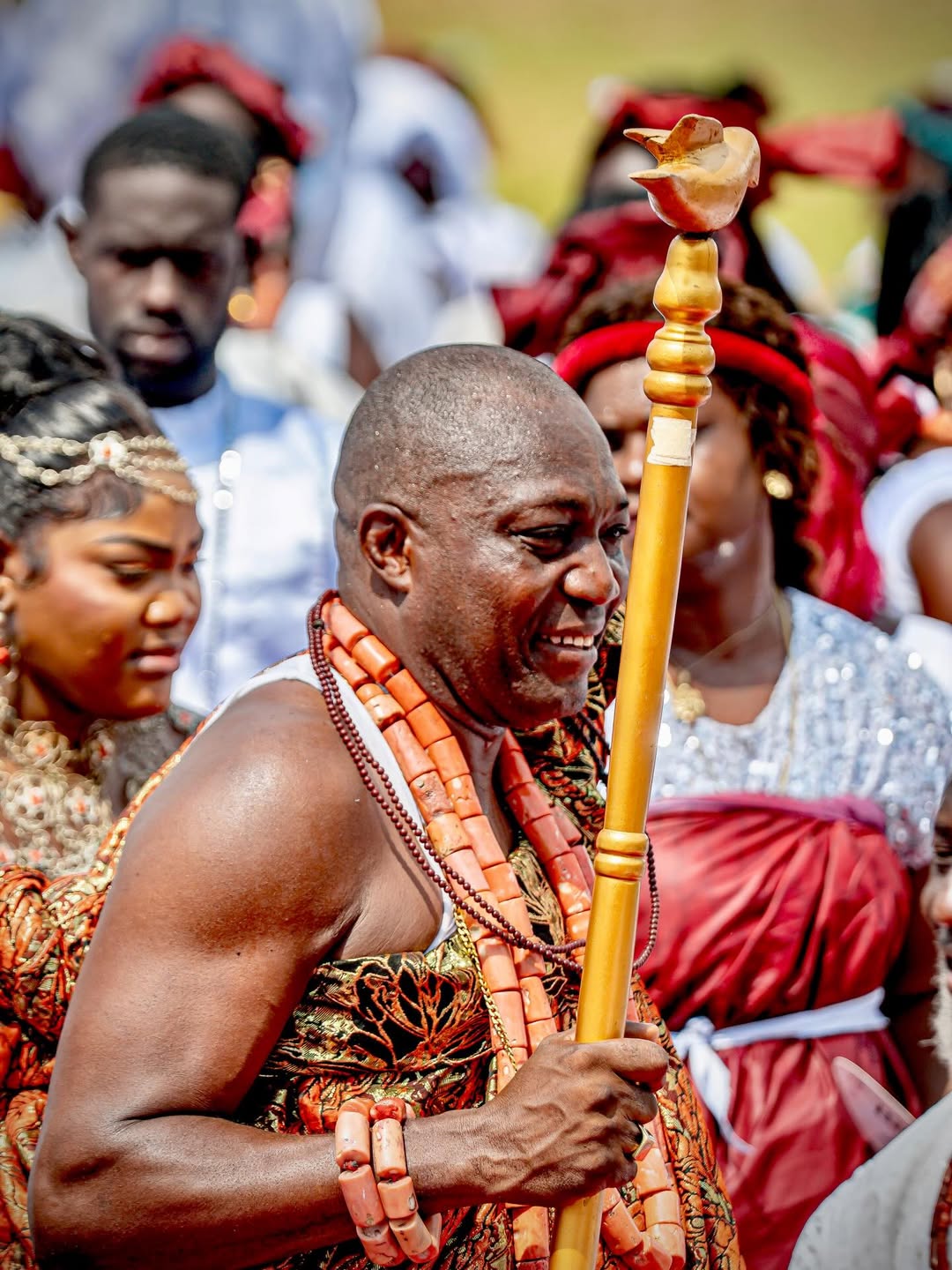 Traditional celebration at Orere-Uluba