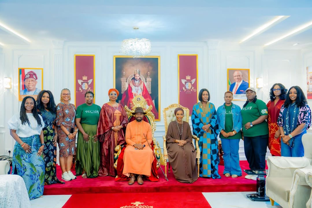 Closing moments of the courtesy call