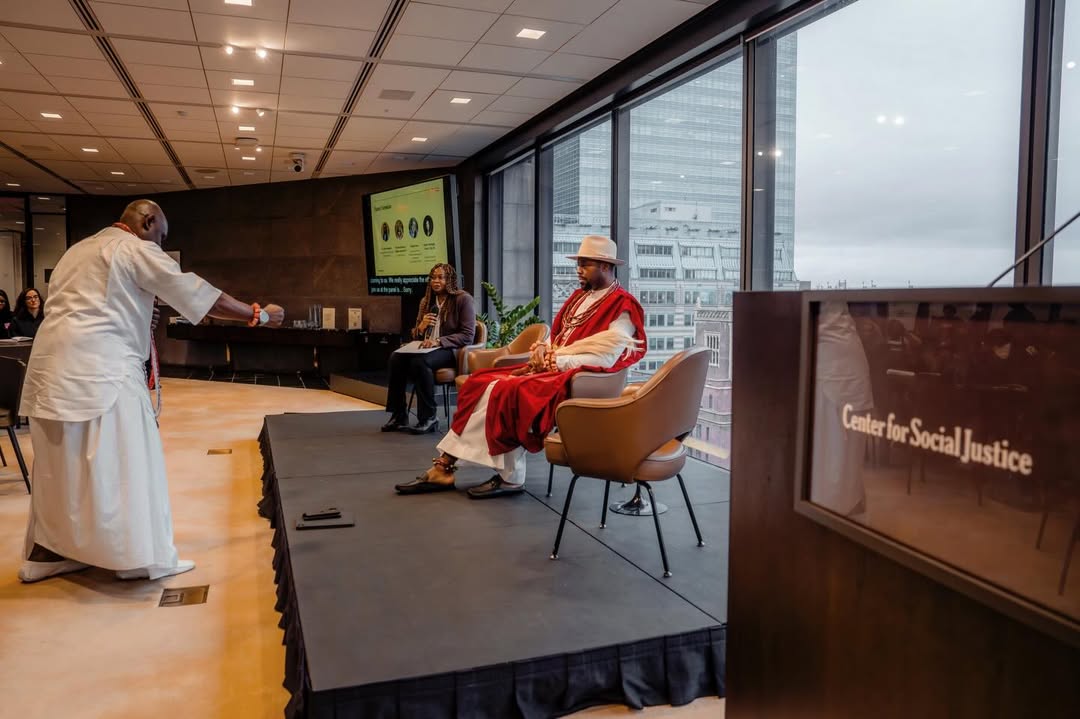 Ogiame Atuwatse III engaging global leaders