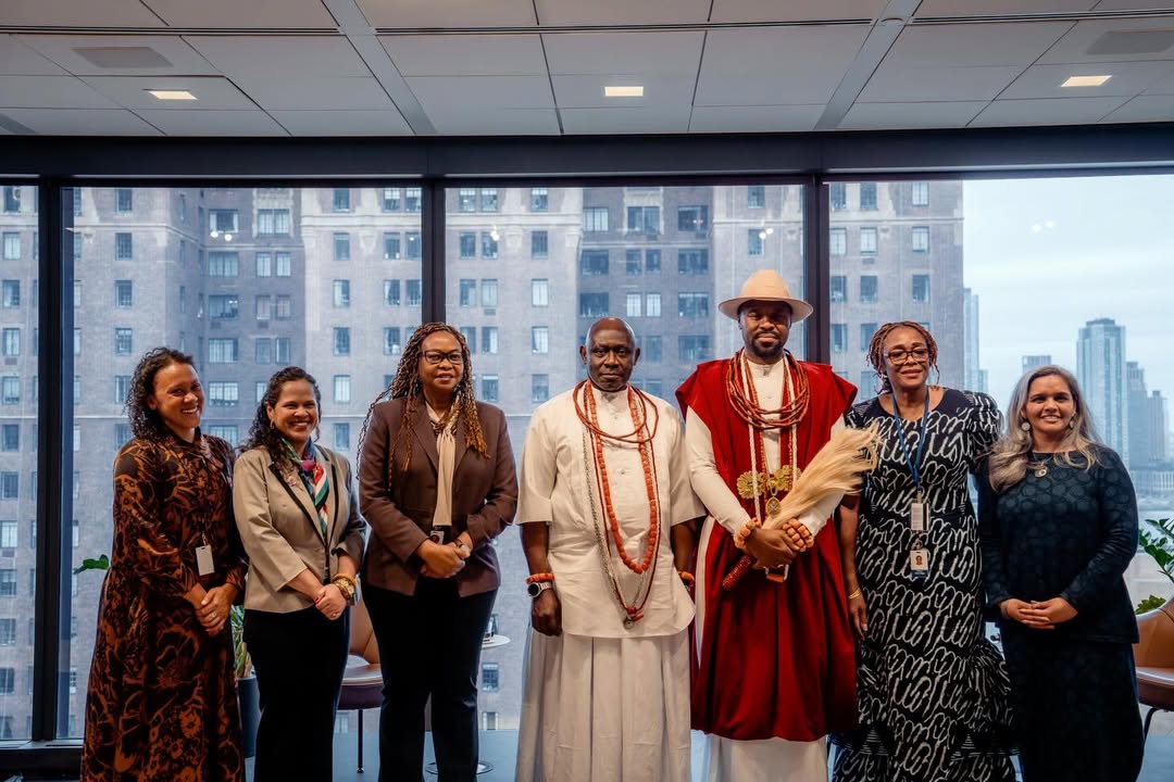 His Majesty at Ford Foundation Center for Social Justice