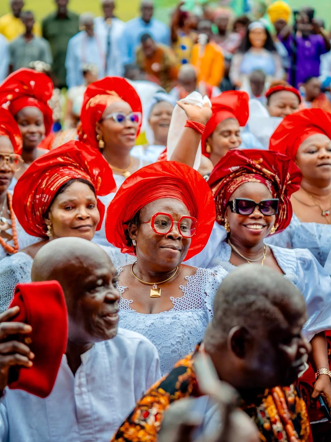 Traditional pageantry at the palace