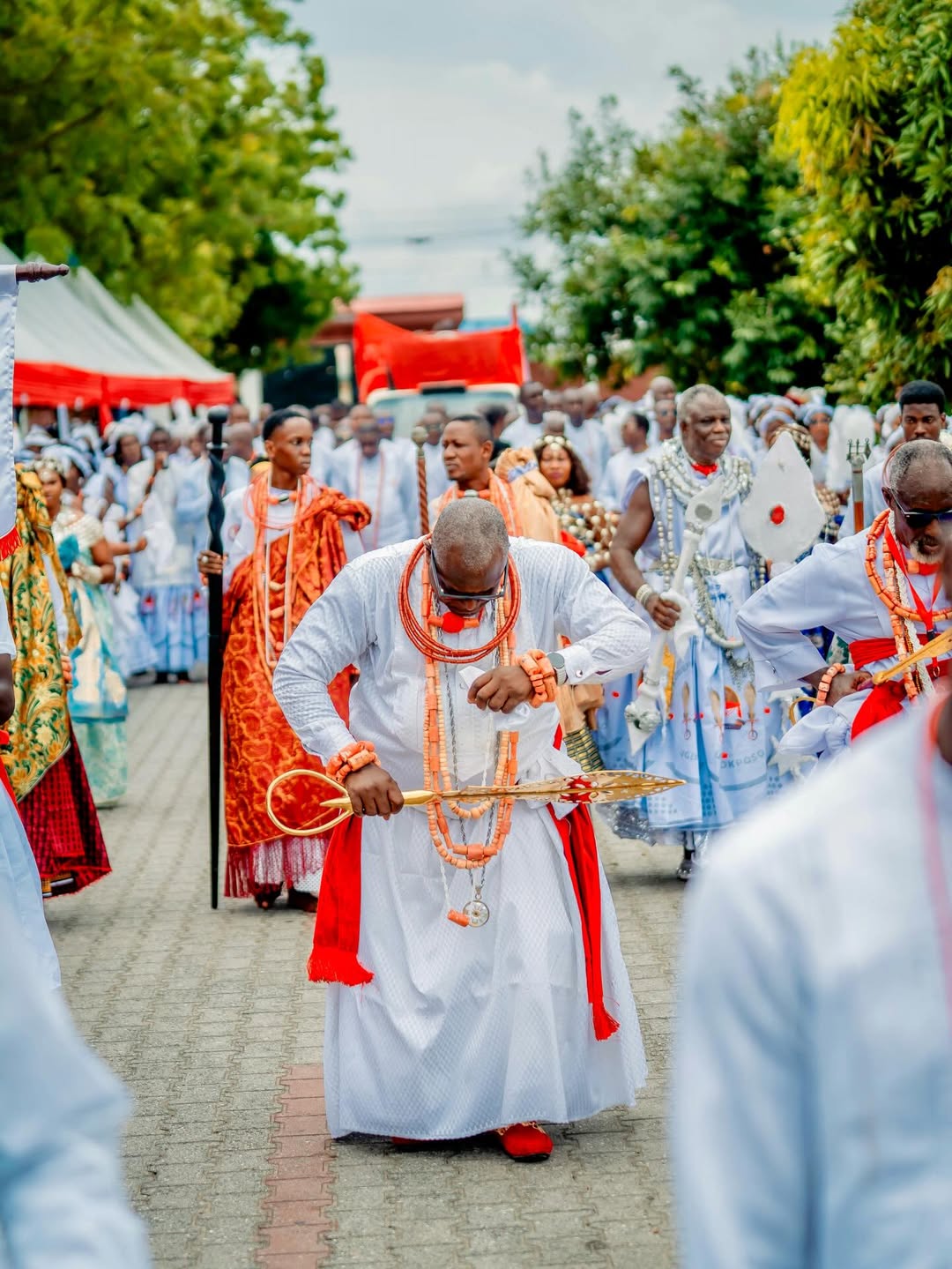 Colourful entrance into Aghofen
