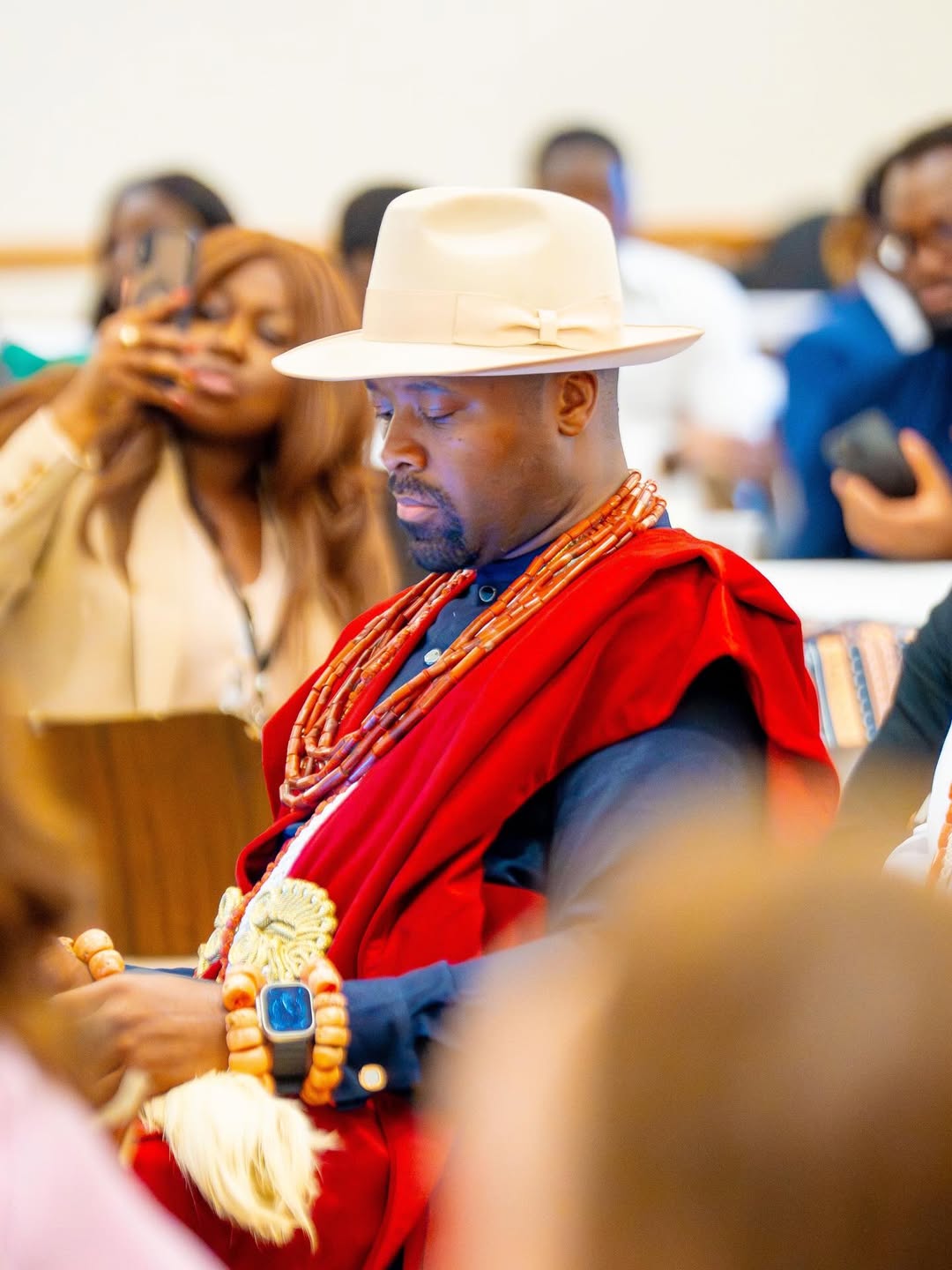 Distinguished African and global leaders at the conference