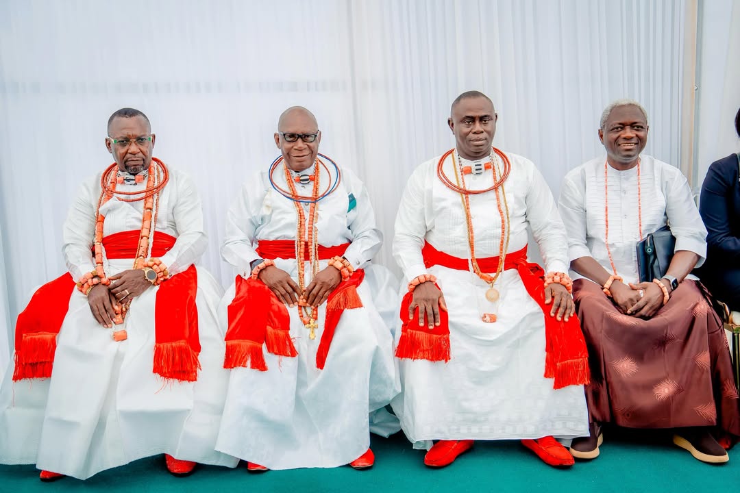Members of the Warri Kingdom delegation in Freetown