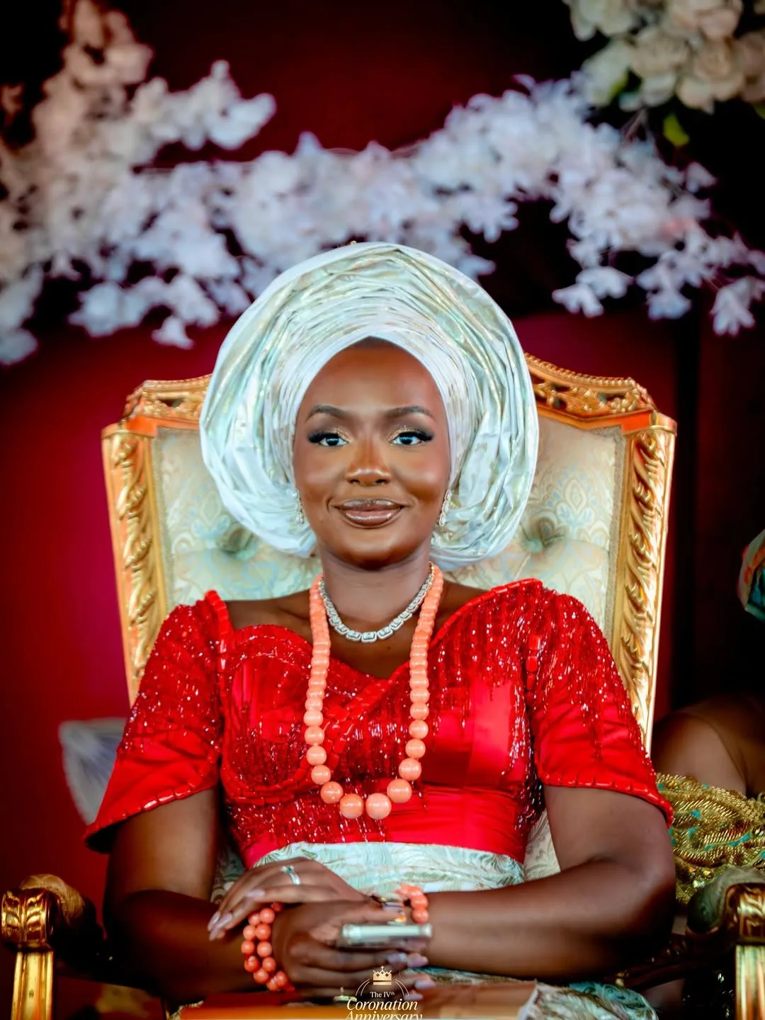 Cultural dance at the Coronation Anniversary