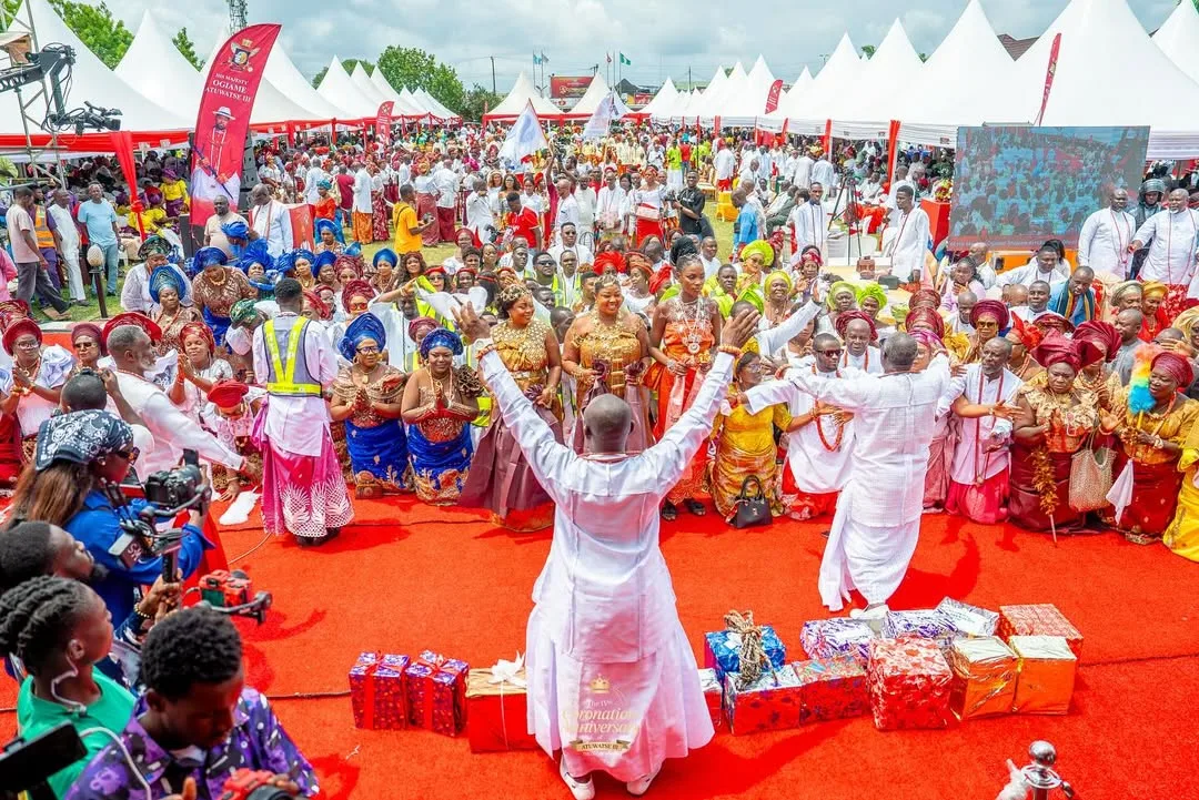 Audience enjoying theatre performance
