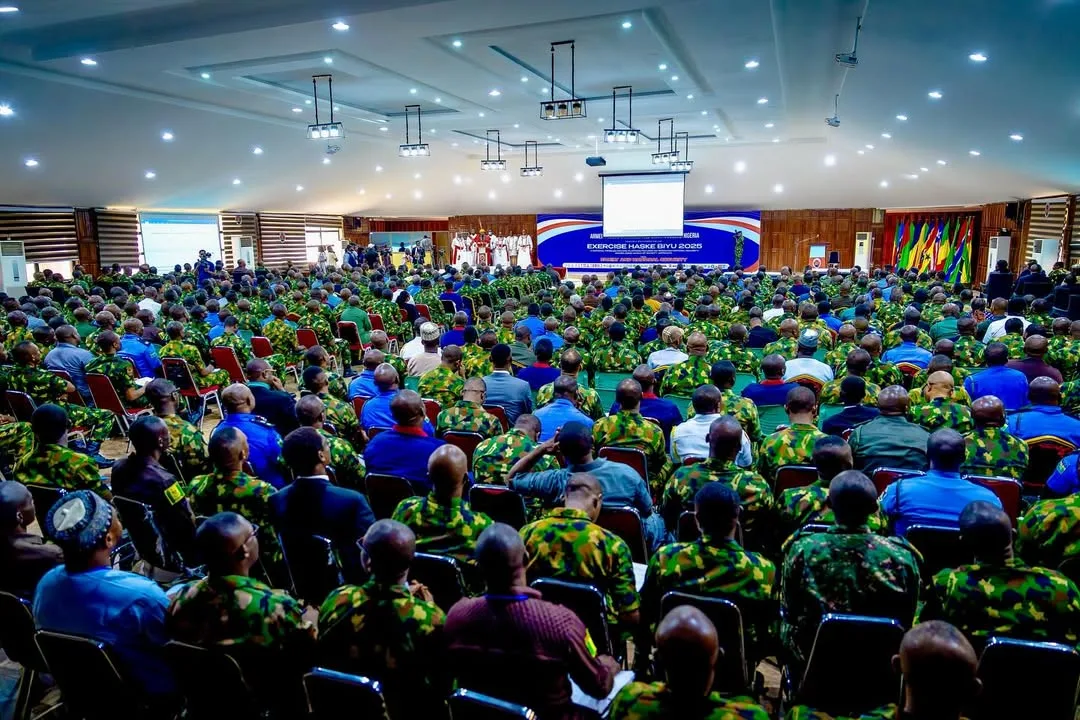 Senior military officers at Haske Biyu 2025