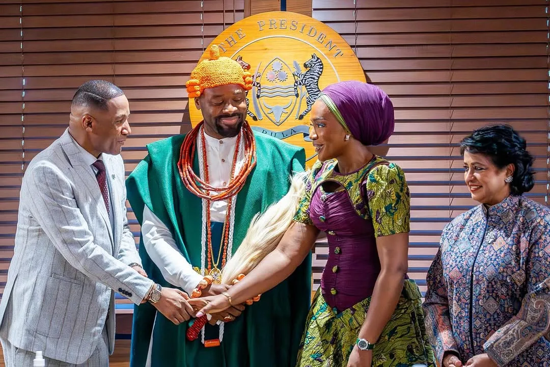 Courtesy visit to President Duma Boko