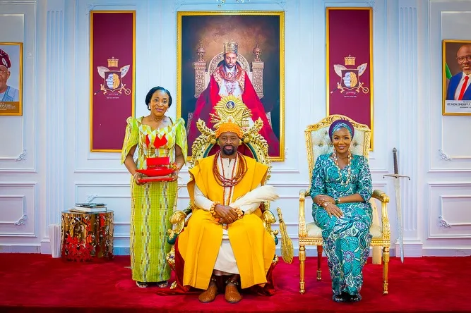 Reception of Commonwealth Secretary-General in Warri Kingdom