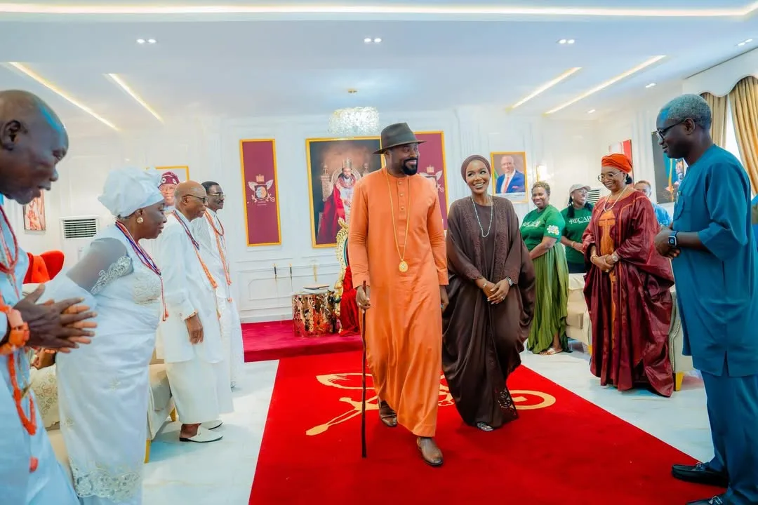 Courtesy call in Warri Kingdom