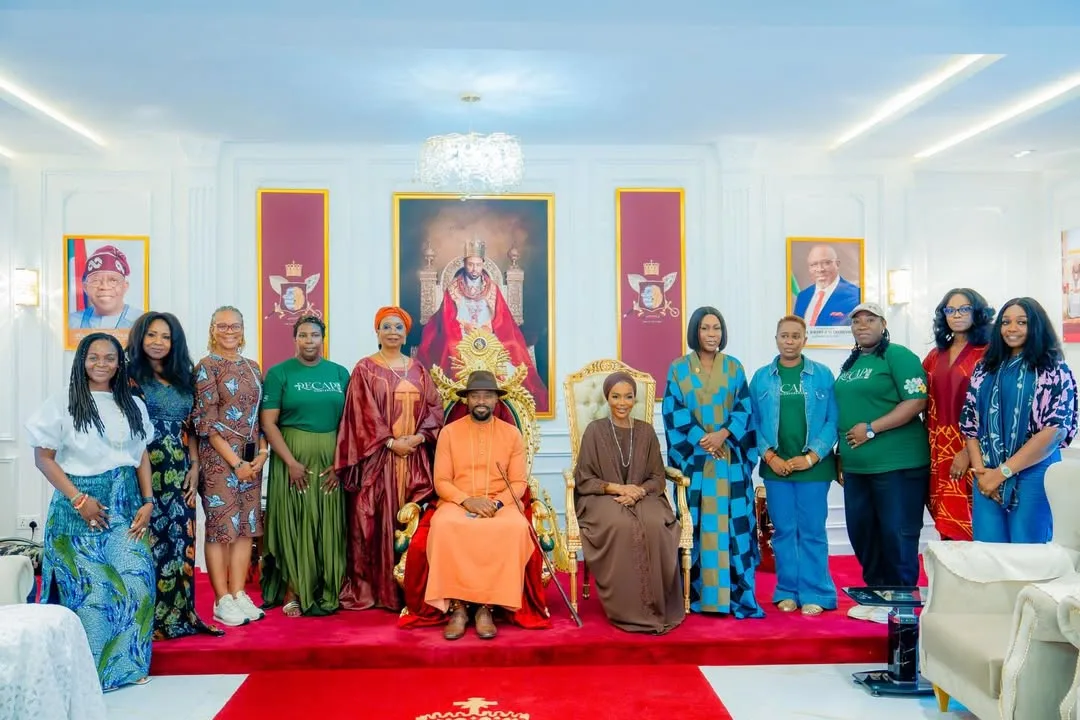 Closing moments of the courtesy call