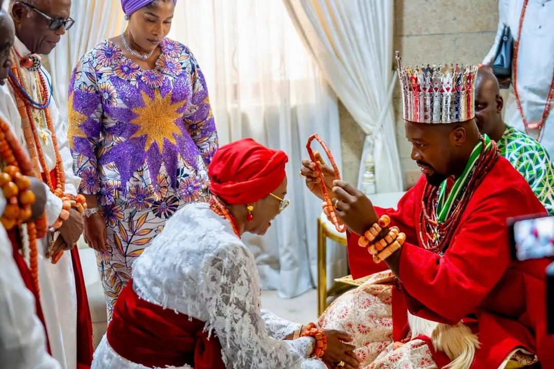 Investiture ceremony in Warri Kingdom