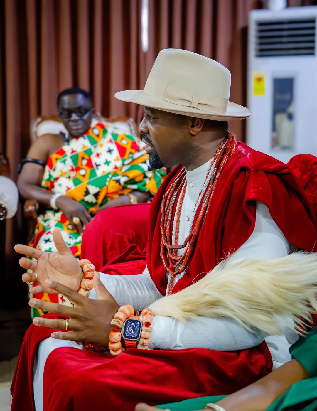 Ogiamẹ Atuwatsé III honouring the Ga Mantse